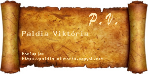 Paldia Viktória névjegykártya